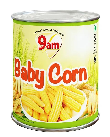 9Am Baby Corn 450 G